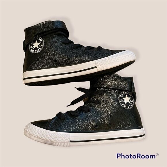 Converse Chuck Taylor Brea Leather Size 1.5 Youth - Picture 2 of 7